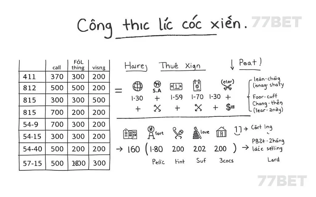 Công thức cược xiên