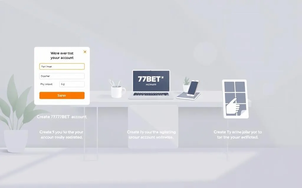 Hướng dẫn tạo tài khoản 77bet